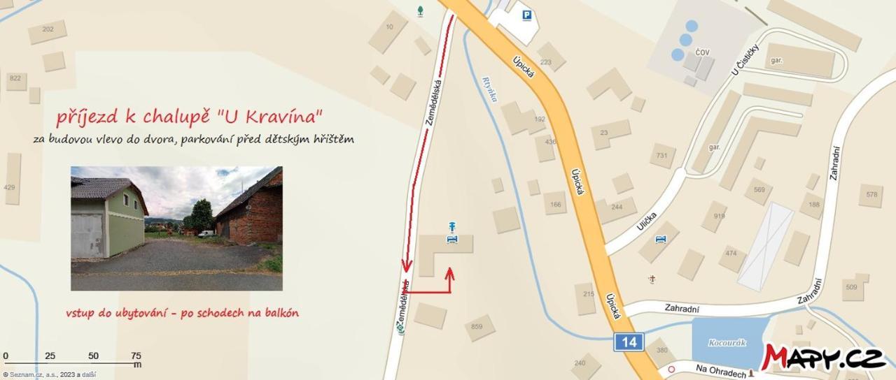 Chalupa U Kravina Rtyne v Podkrkonosi Exterior foto